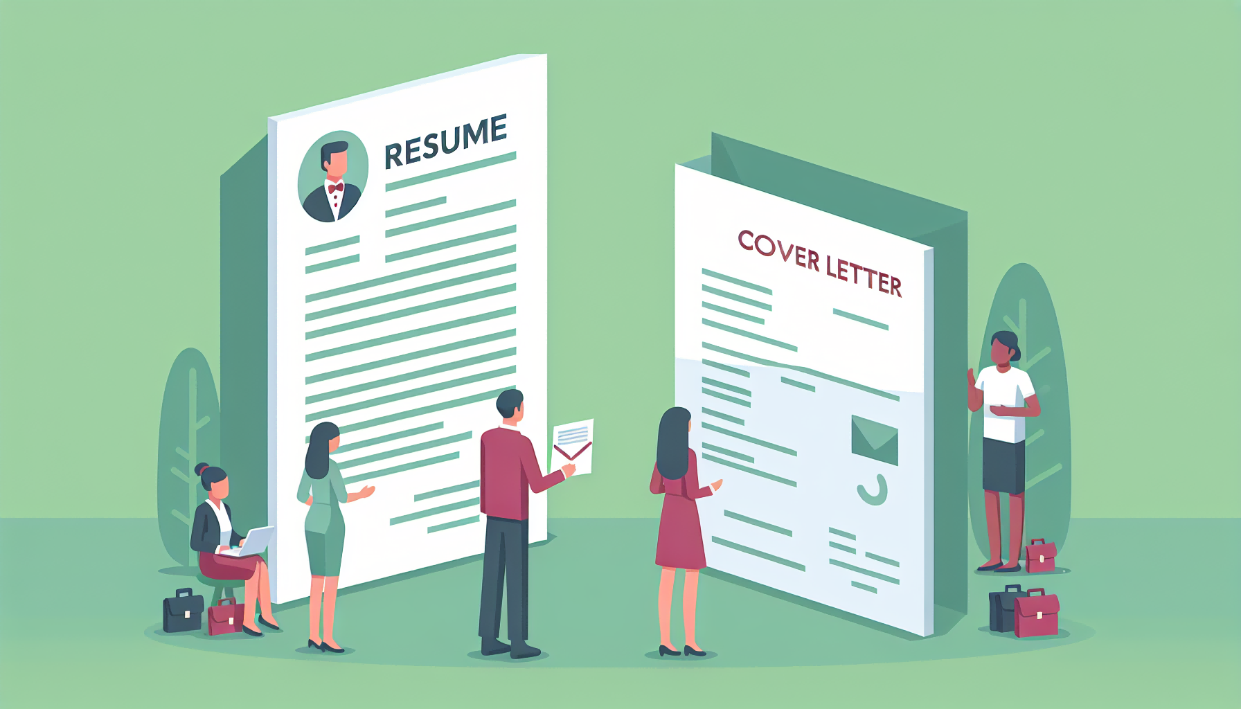 A Resume vs a Cover Letter–How to Use Them?