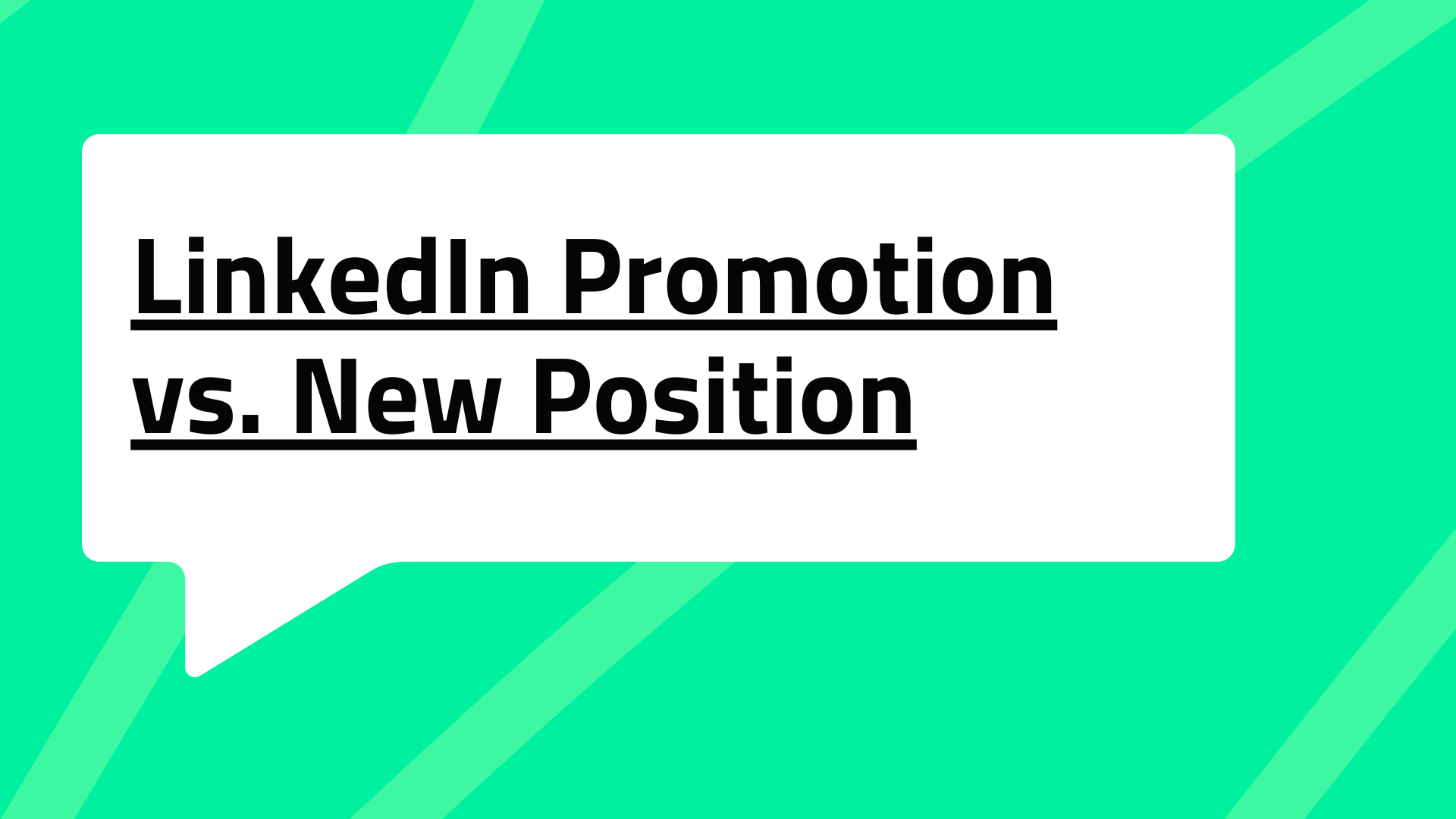 LinkedIn Promotion vs. New Position | How to Add a Promotion