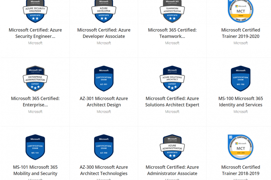 Microsoft-certifications