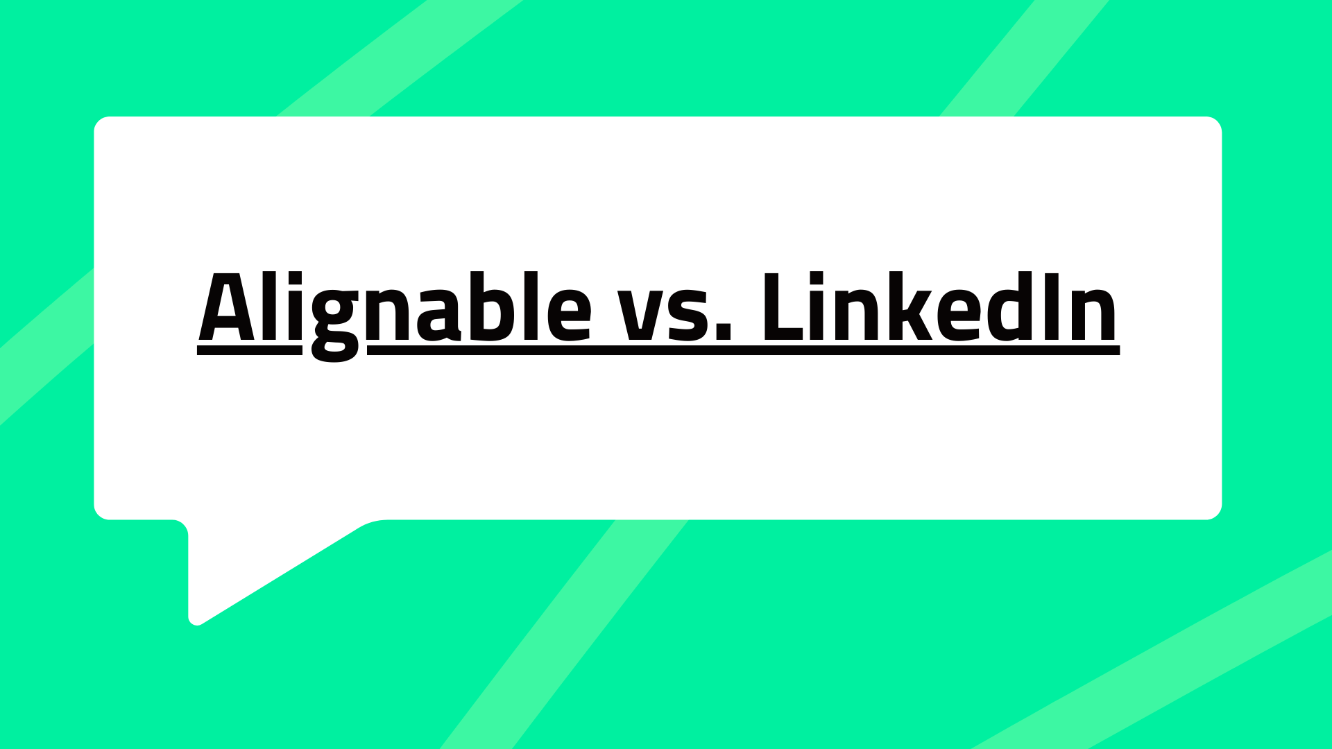 Compare Alignable and LinkedIn, Which is Better?