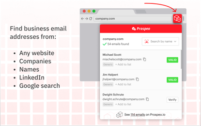 Use Prospeo Email Finder for LinkedIn