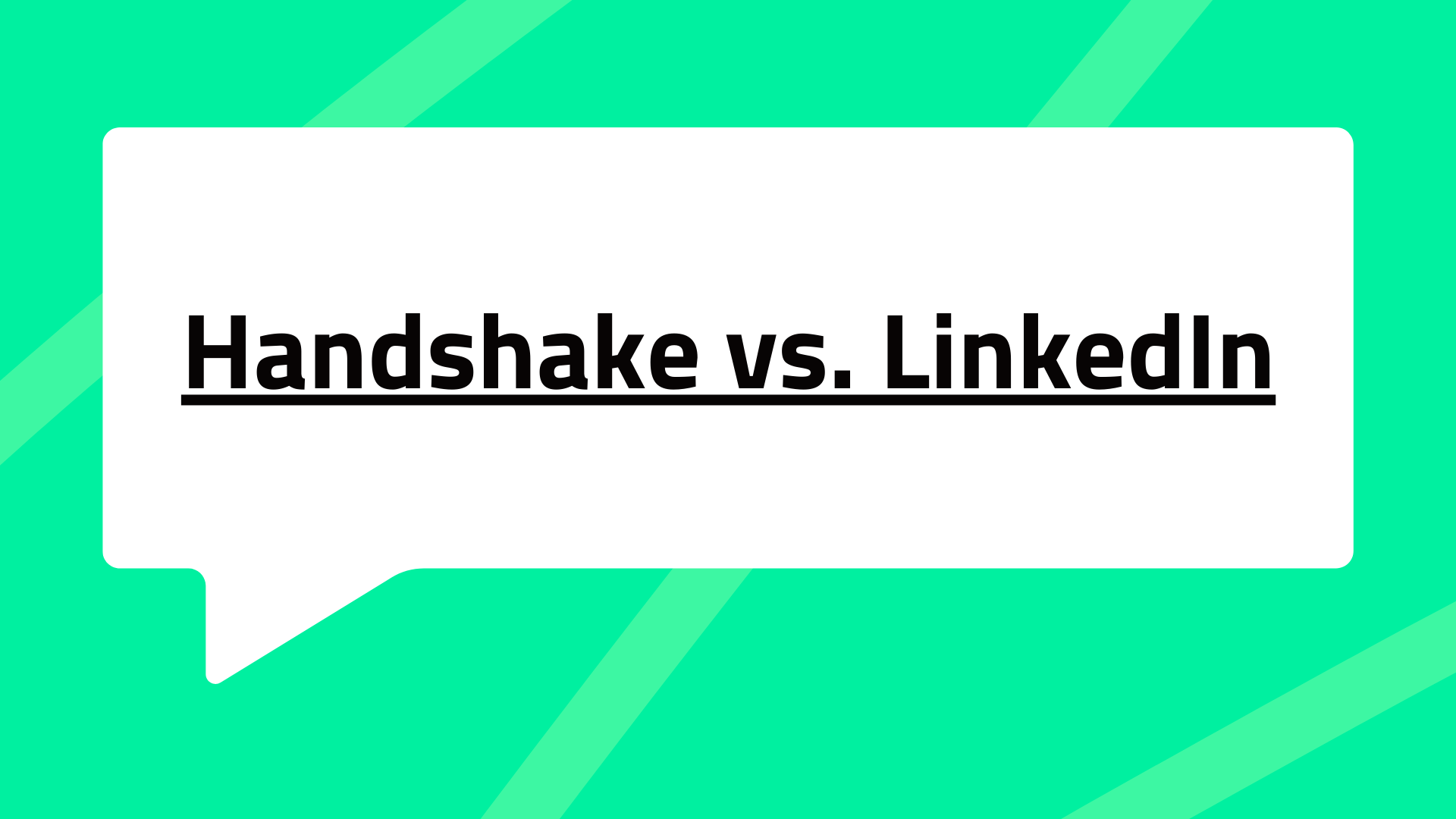 Is Handshake Better Than LinkedIn? Differences and Similarities