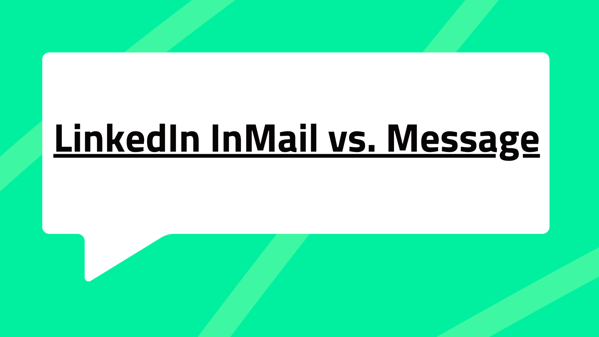 InMail vs. Message on LinkedIn | How to be Effective