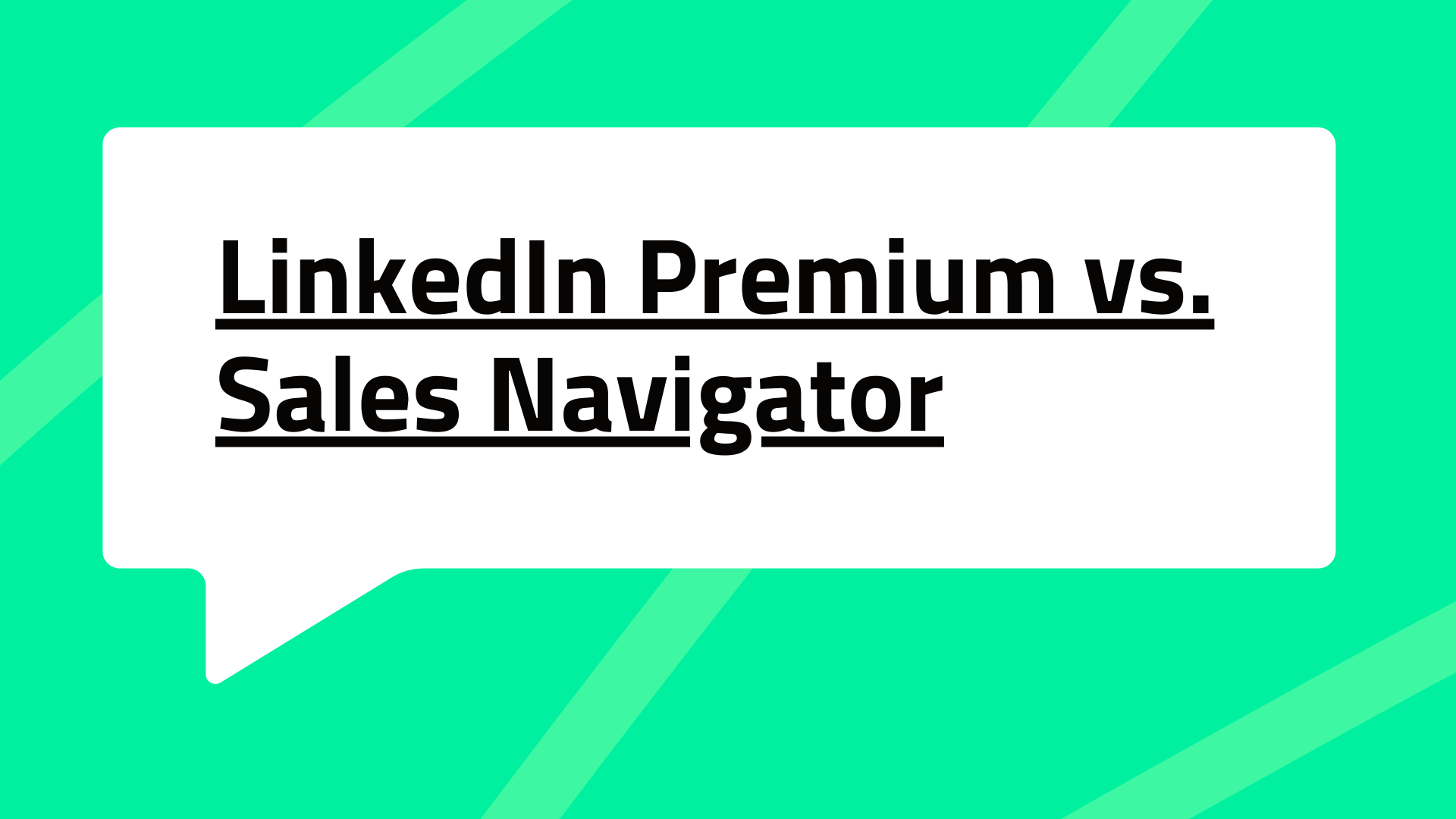 LinkedIn Premium vs. Sales Navigator, Which One to Pay for?