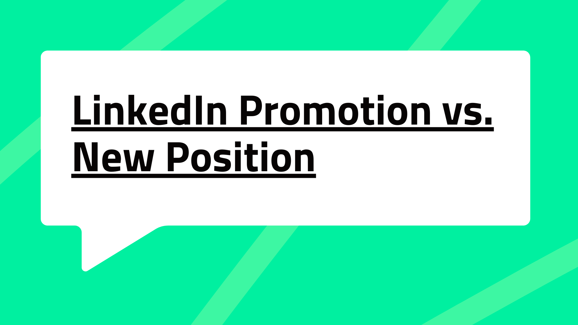 LinkedIn Promotion vs. New Position | How to Add a Promotion