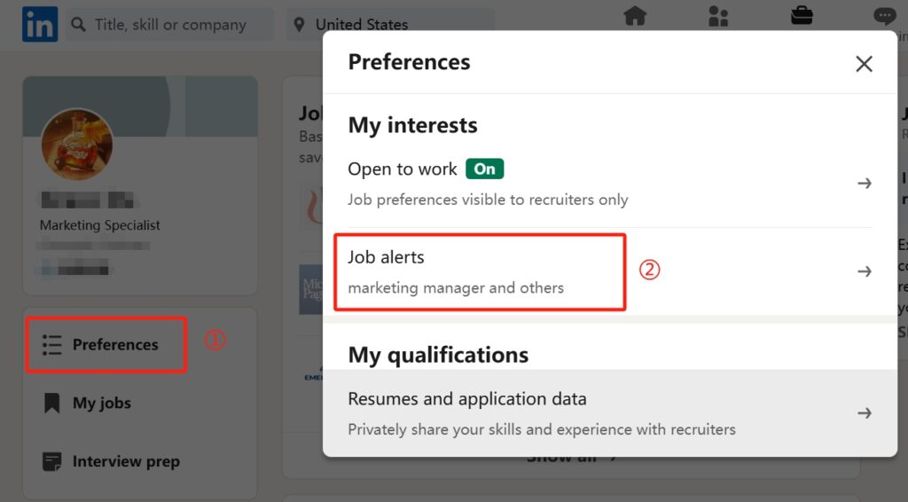 Manage LinkedIn Job Alerts