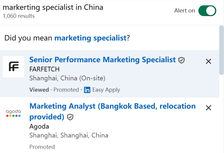 Manage Job Alerts LinkedIn