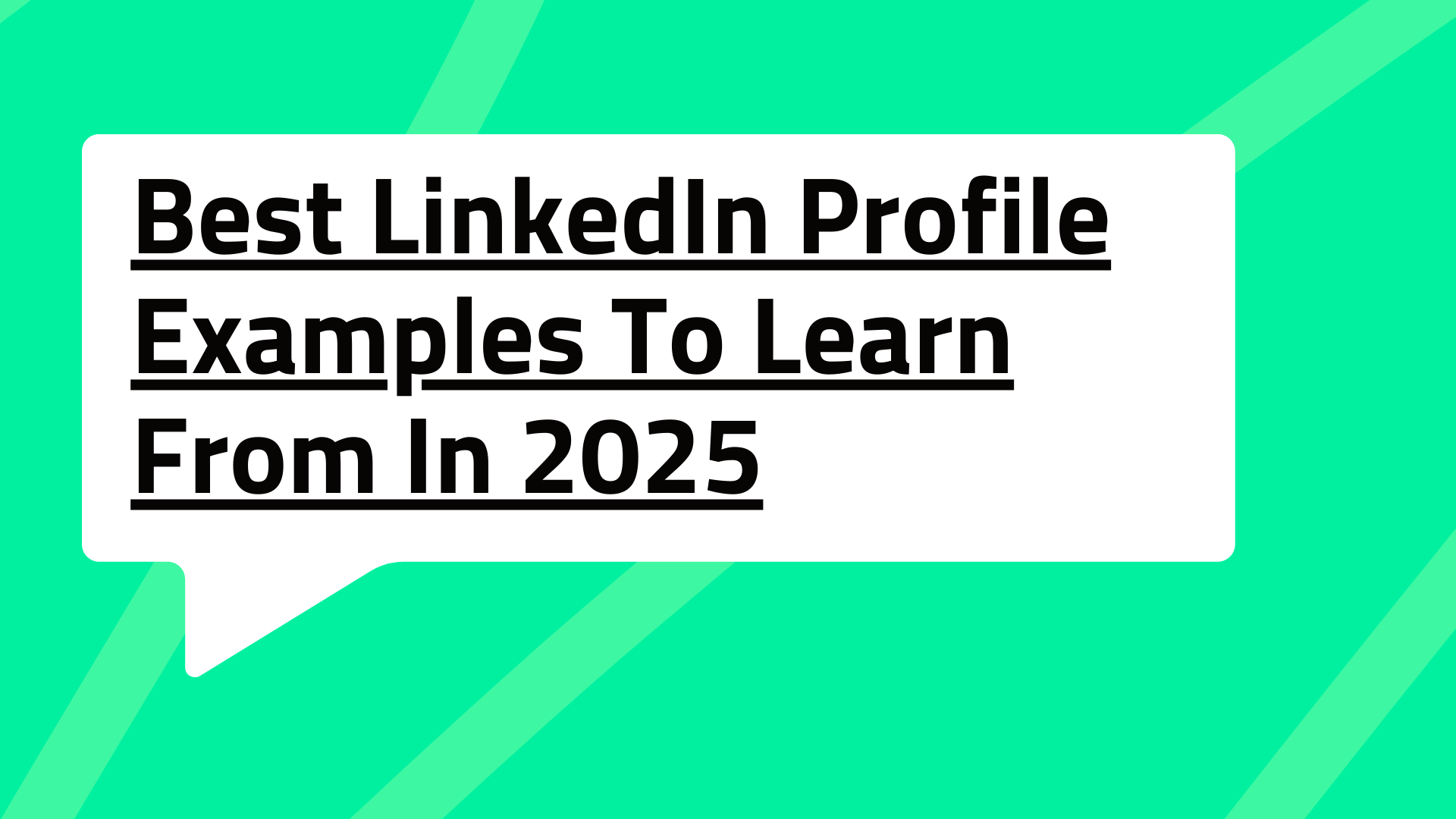 Best LinkedIn Profile Examples To Learn From In 2025