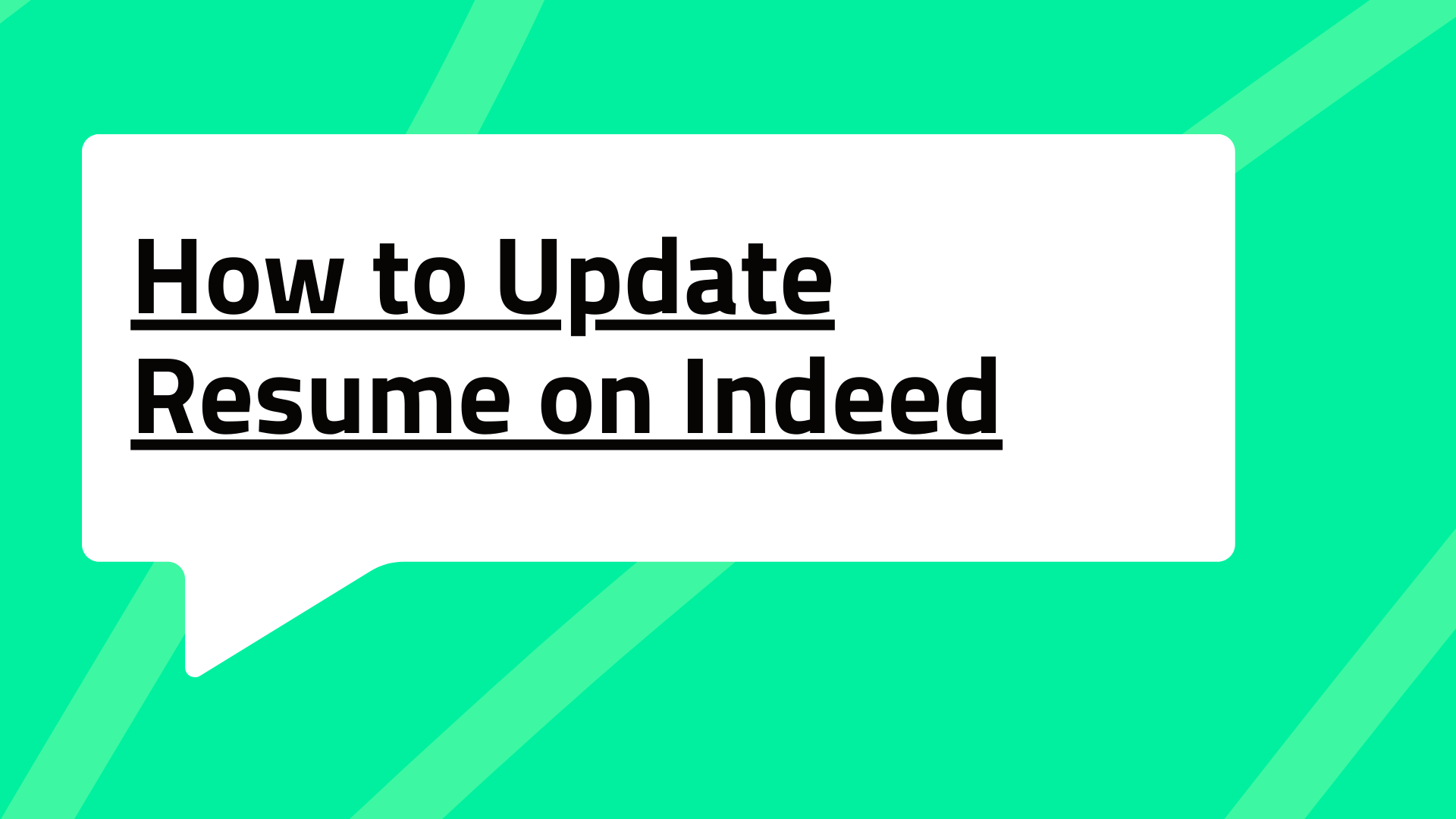 How to Update Resume on Indeed for Better Job Chances