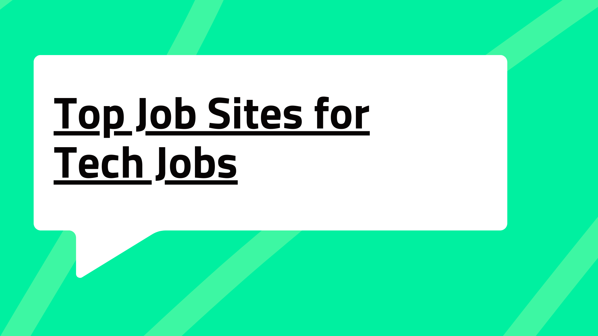 Top Job Sites for Tech Jobs: Discover Awesome Opportunities Today