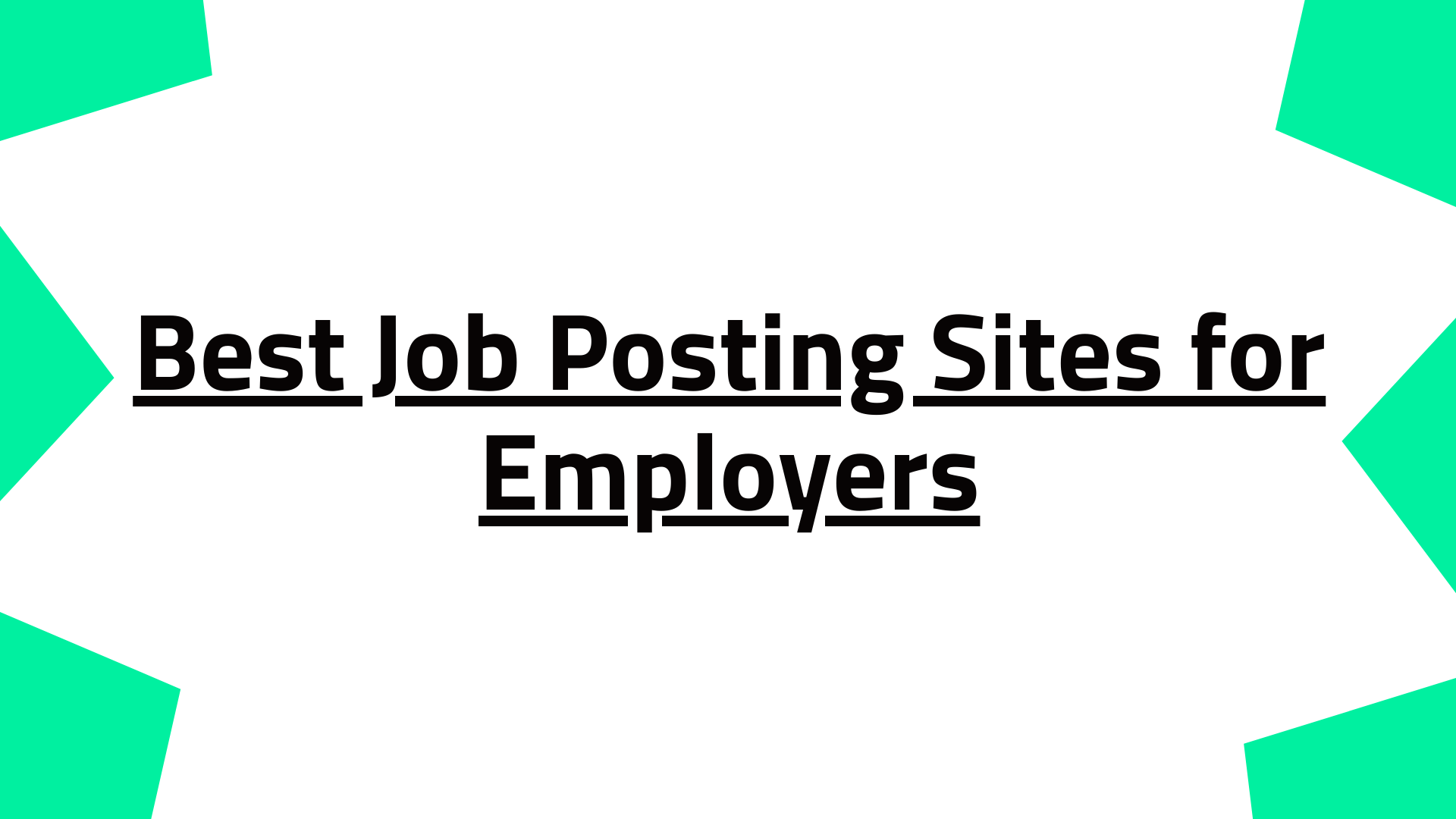 7 Free Job Posting Sites for Employers 2025