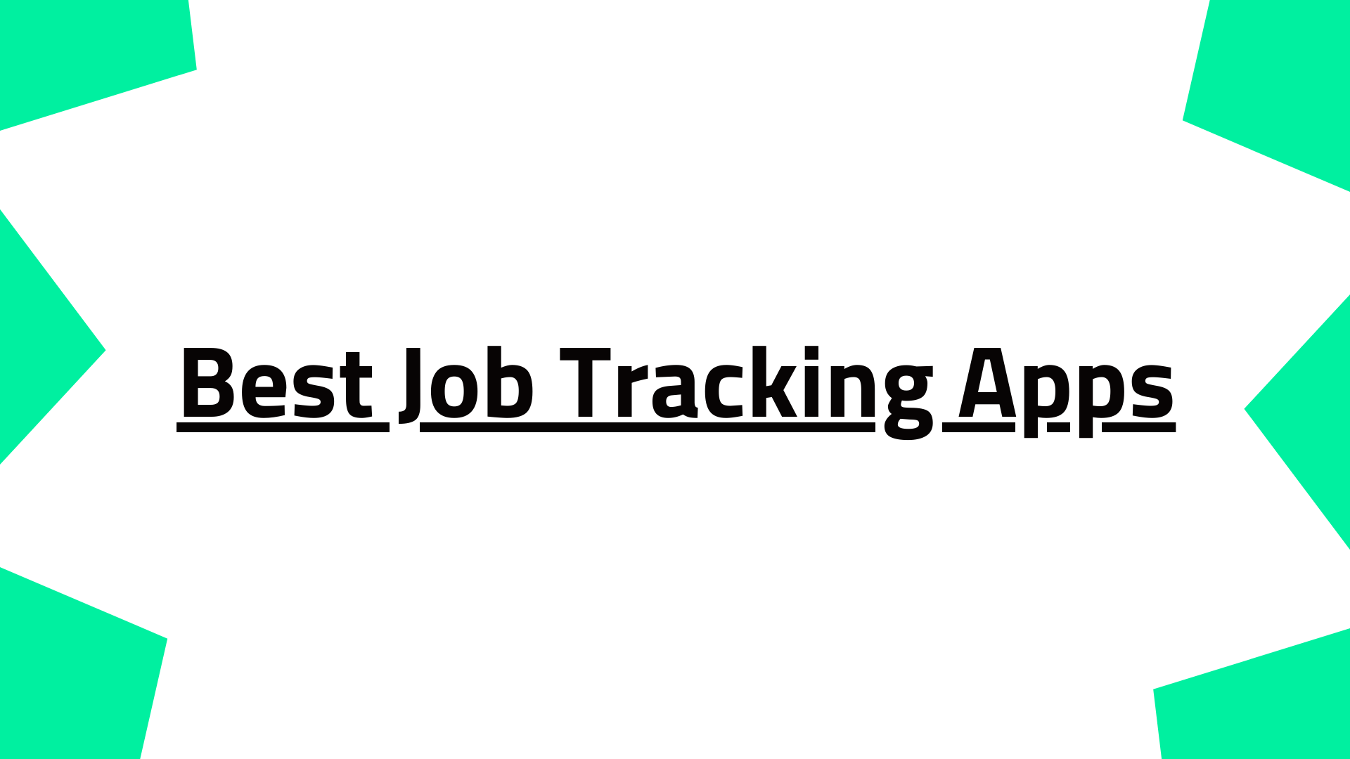 Best Job Tracking Apps to Organize Your Job Search Efficiently