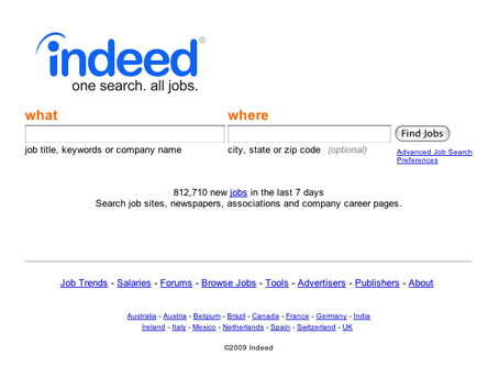 Serach for Jobs Directly on Indeed