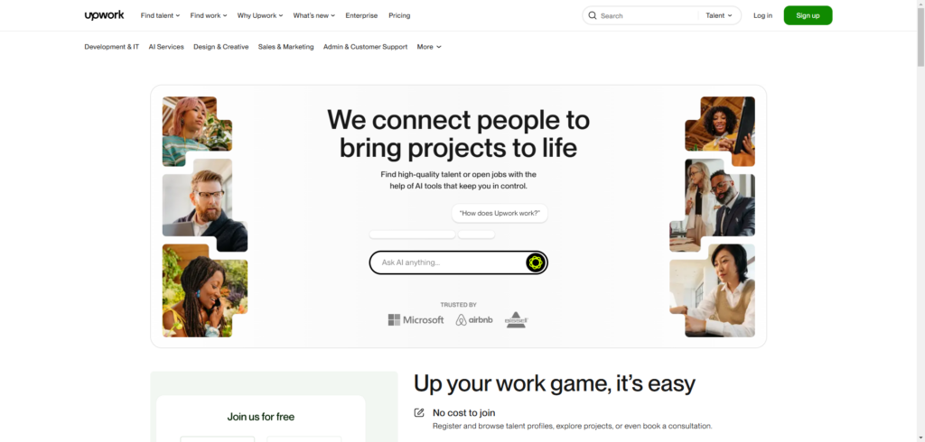 Upwork-Home-Page