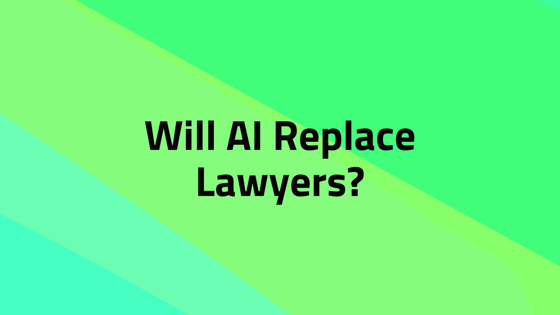 Will AI Replace Lawyers? What to Expect in 2025