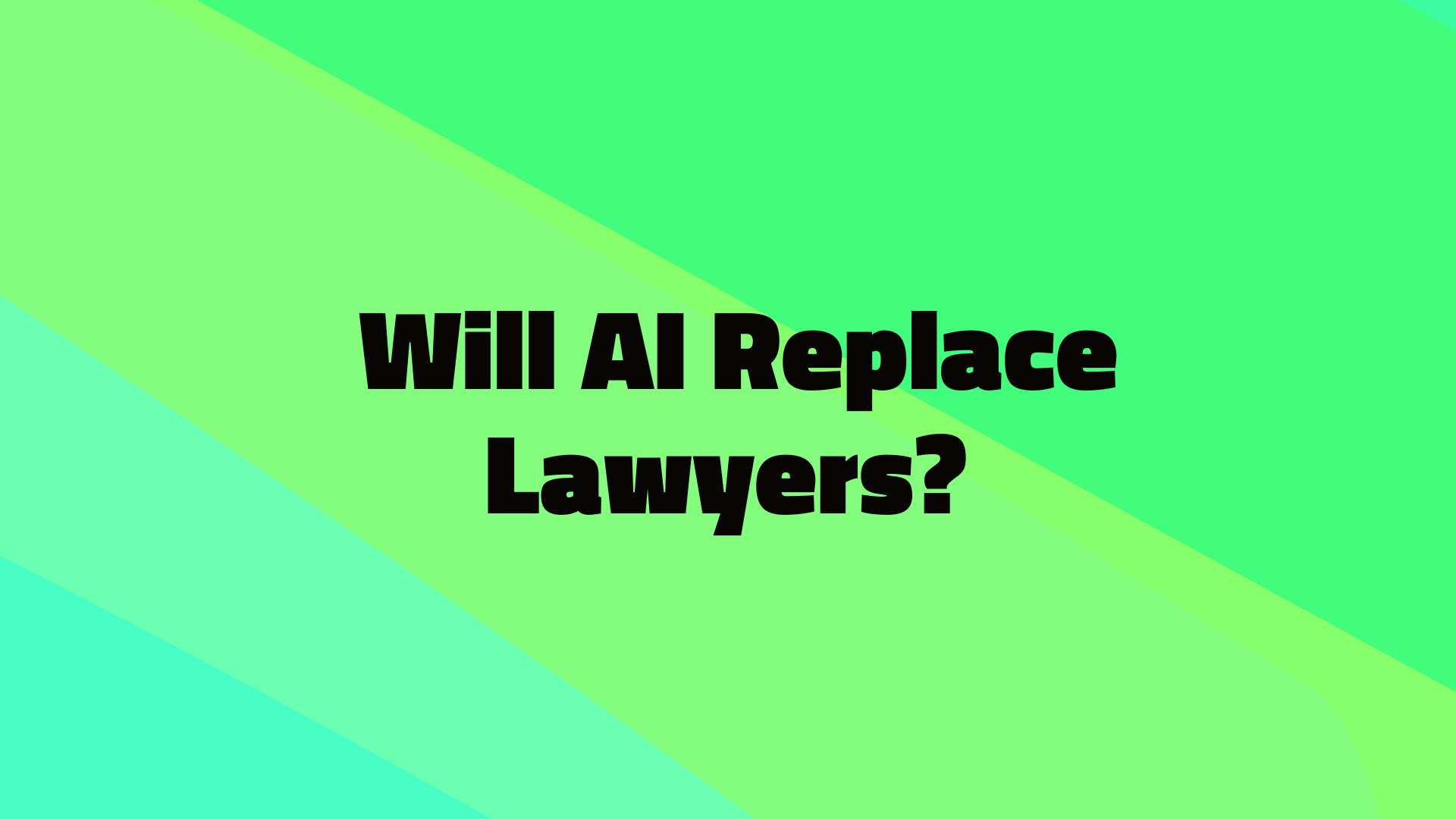 Will AI Replace Lawyers? What to Expect in 2025