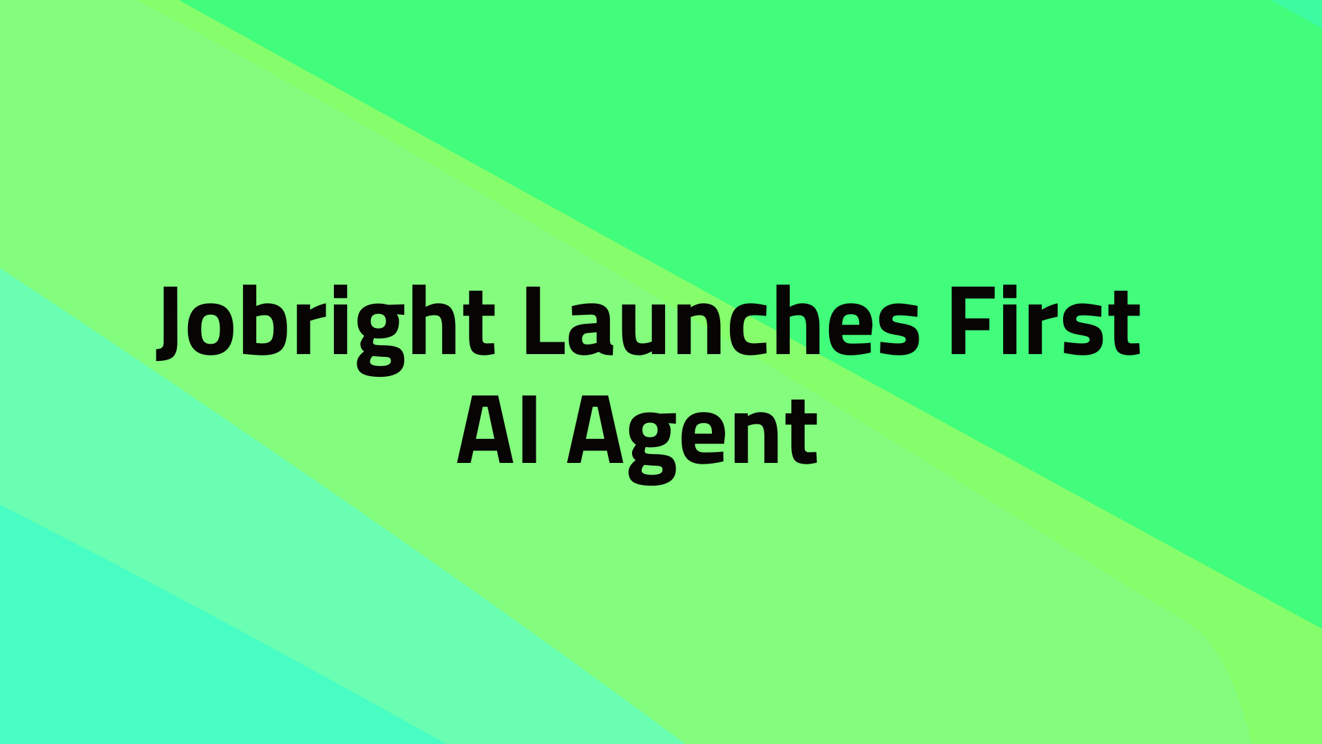Jobright Launches First AI Agent to Put Job Search on Autopilot