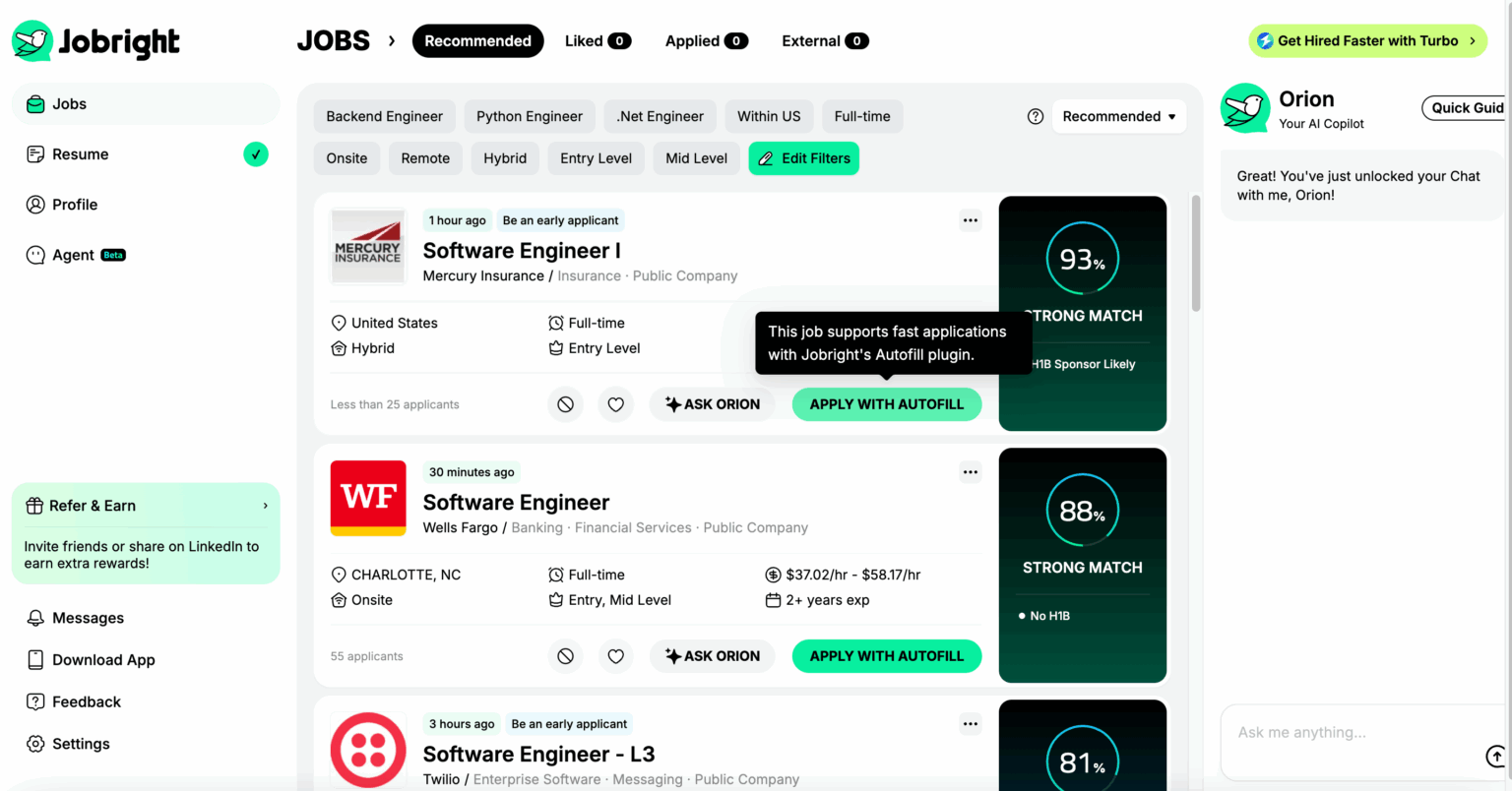 Jobsight Position Supercharge Your Job Search with Jobright Autofill