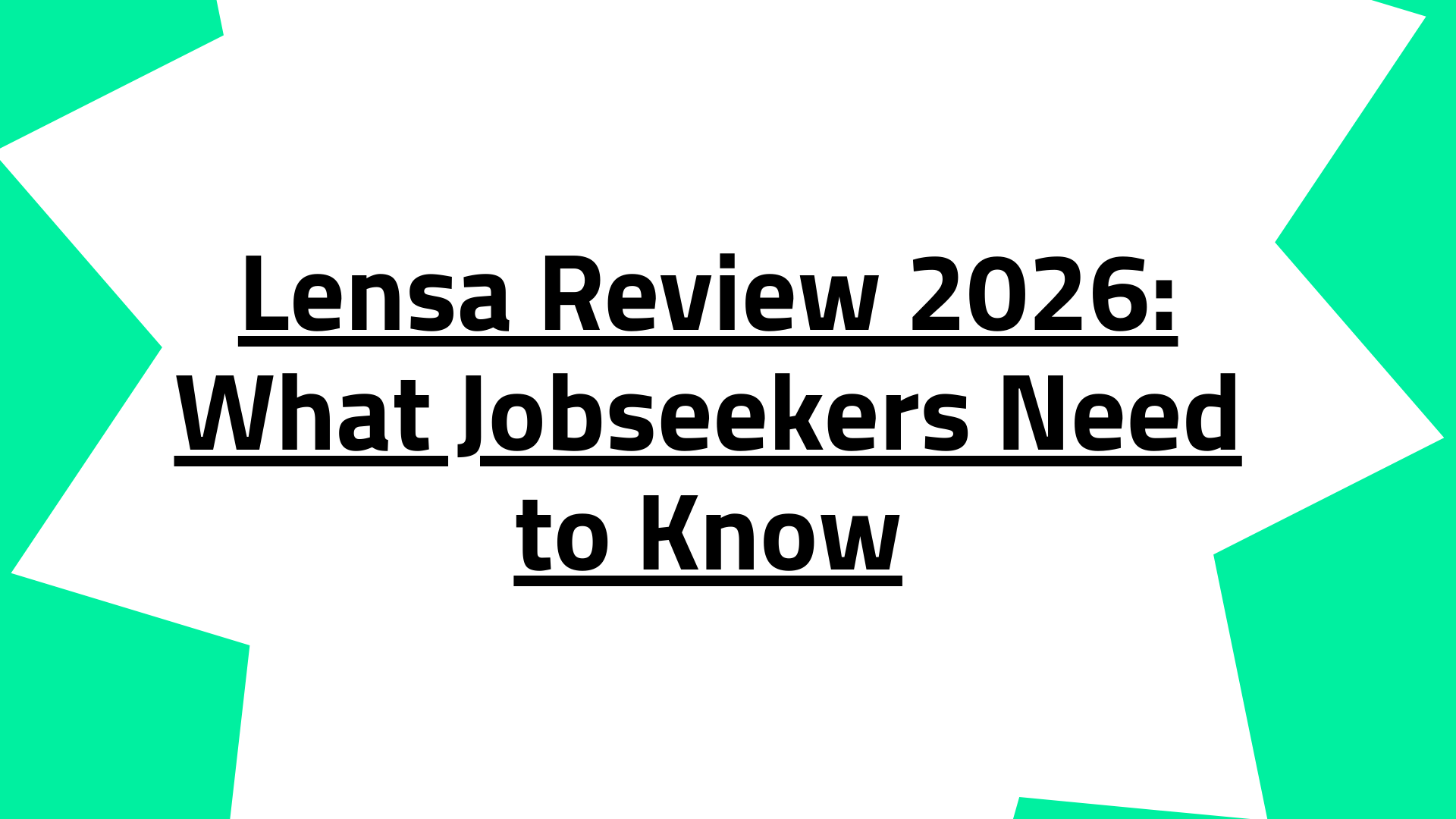 Lensa Review 2026: What Jobseekers Need to Know