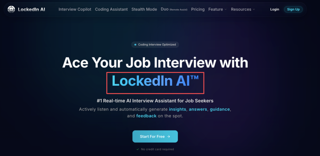 Discover if is LockedIn AI legit for job seekers using the #1 real-time AI interview assistant for coding and feedback.