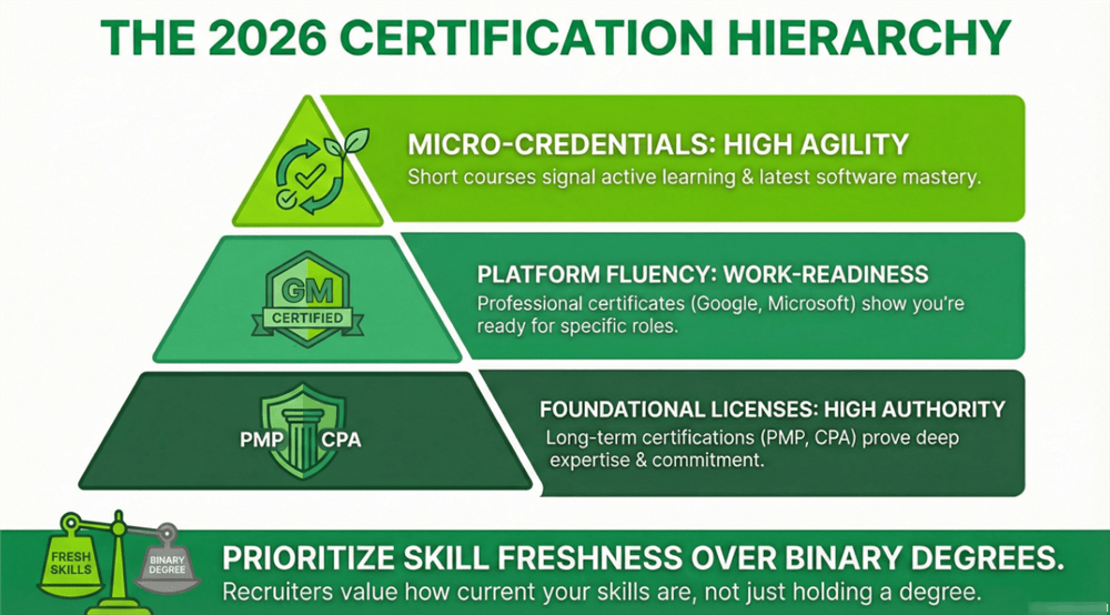 The Three Tiers of Certification Value