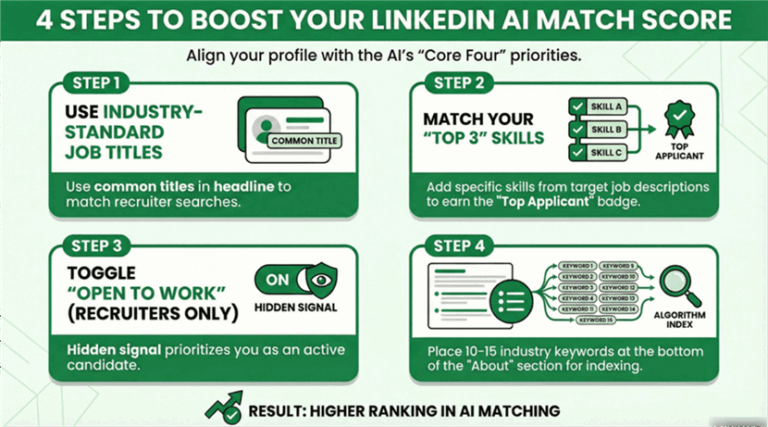 LinkedIn AI Job Matching: A Simple 2026 Guide to Getting Hired