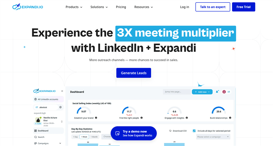LinkedIn AI Message Generator - Expandi