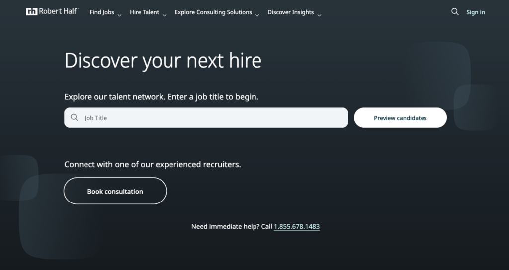 Search for robert half remote jobs using the online talent network portal to easily discover your next great remote hire.
