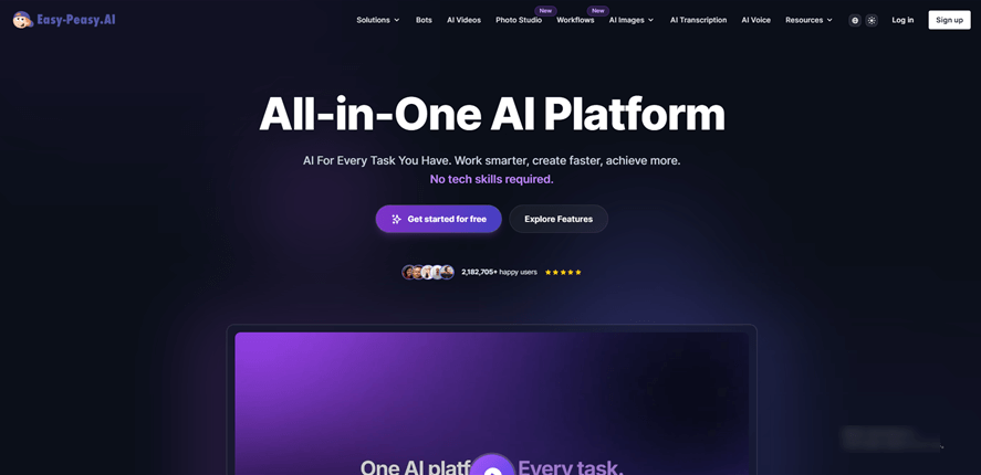 AI LinkedIn Bio Generator - Easy-Peasy AI
