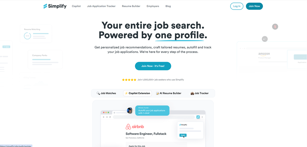 AI Tools for LinkedIn Job Search - Simplify