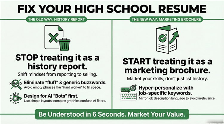 Fix Your High School Resume