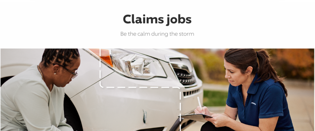 Learn about claims roles and progressive remote jobs to be the calm during the storm for customers.