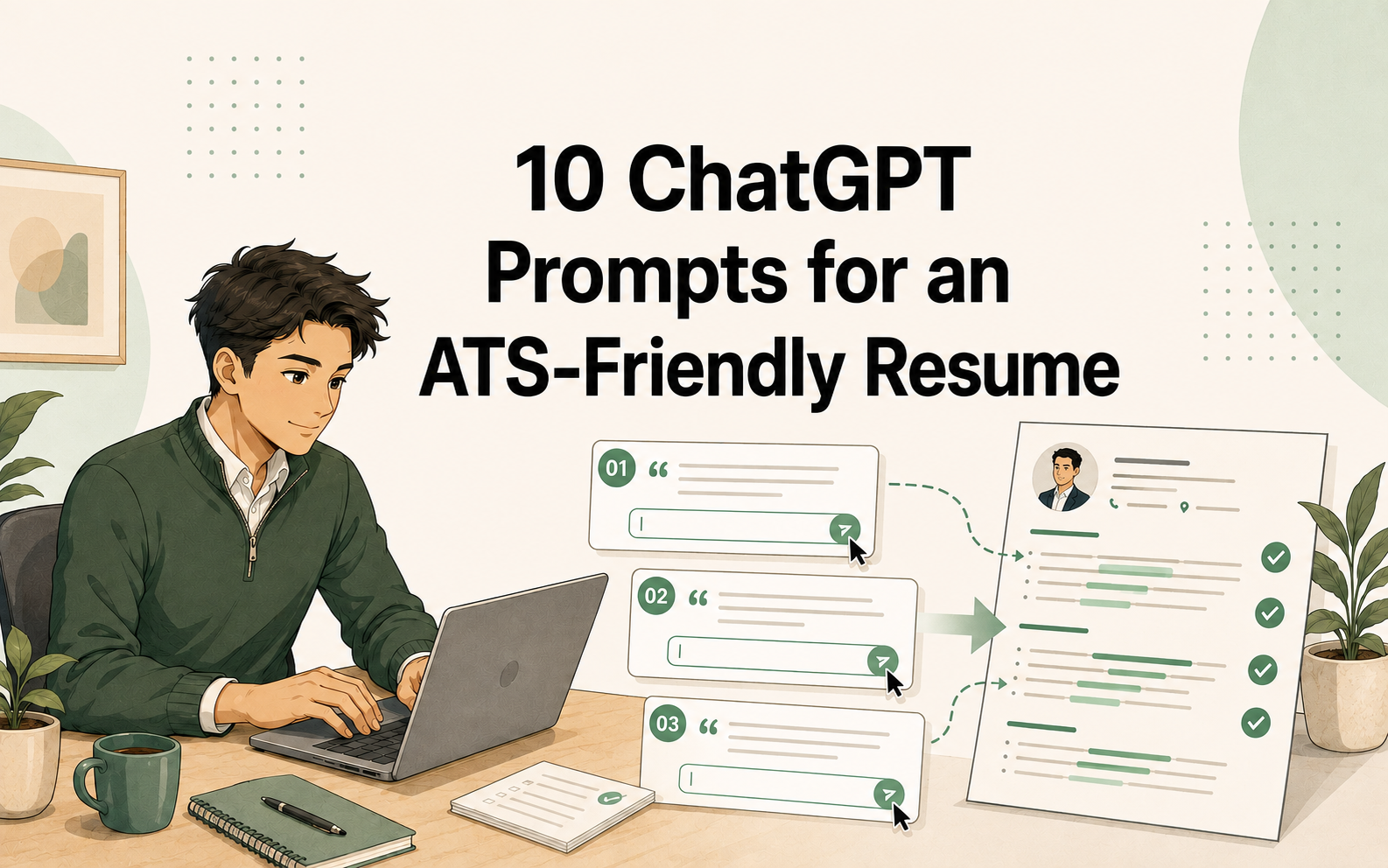 10 ChatGPT Prompts for an ATS-Friendly Resume in 2026